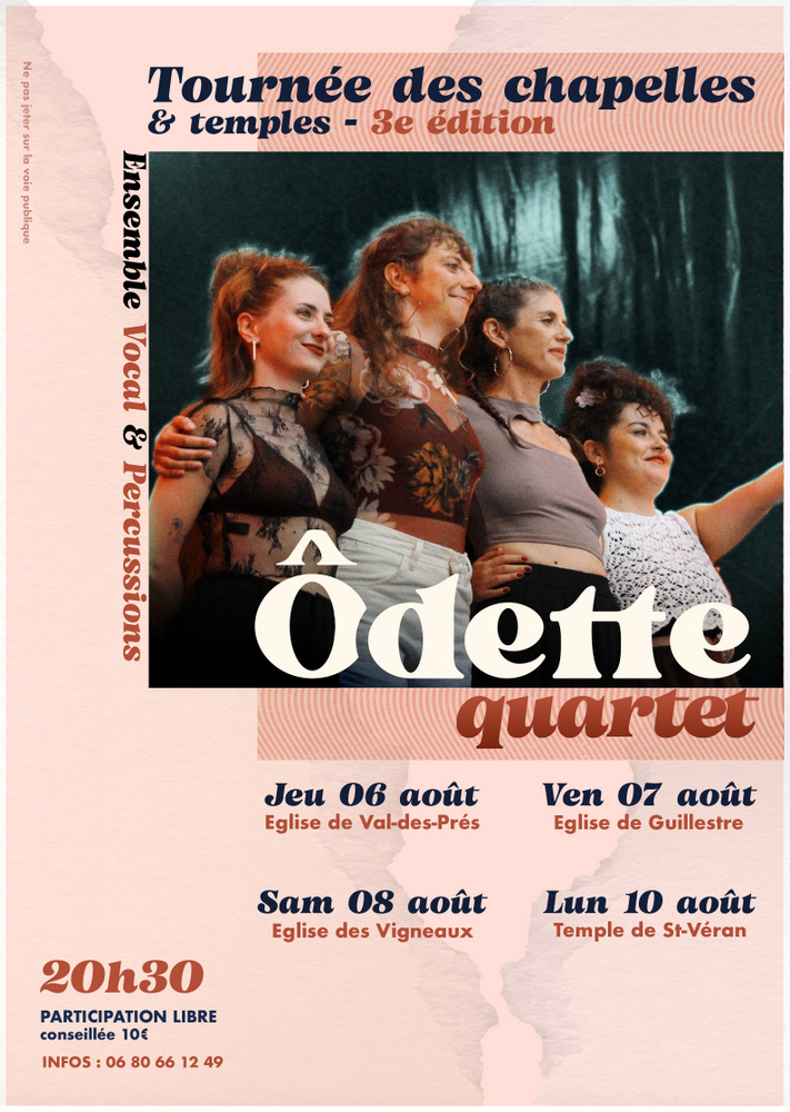 affiche odette quartet